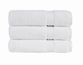 Christy Serene Towel In White bathroom essentials,bathroom accessories,bathroom set