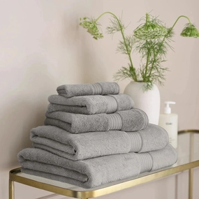 Christy Supreme Hygro Towel in Silver bathroom essentials,bathroom accessories,bathroom set