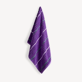 Christy Wimbledon Ace Bath Towel In Purple bathroom essentials,bathroom accessories,bathroom set