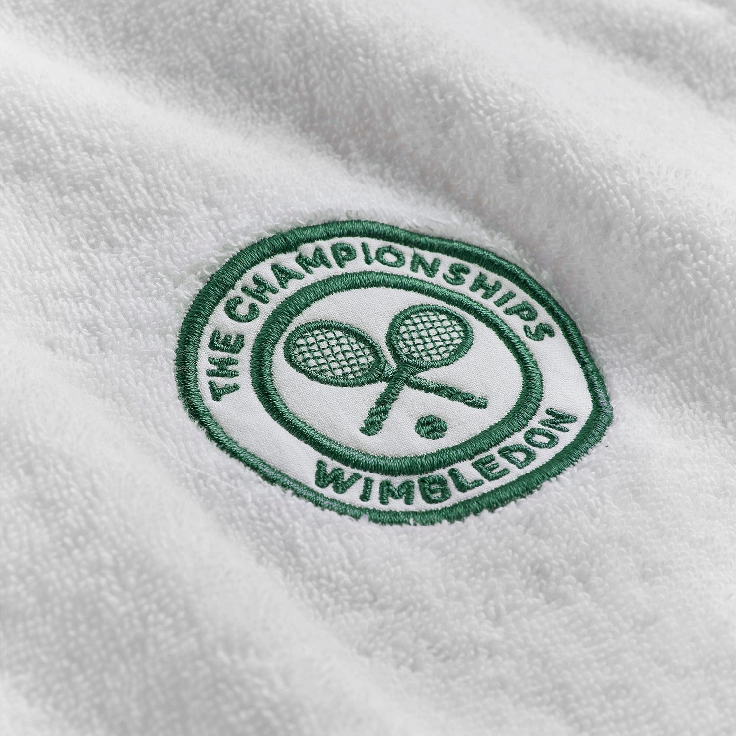 Christy Wimbledon Baseline Robe in Green, Medium