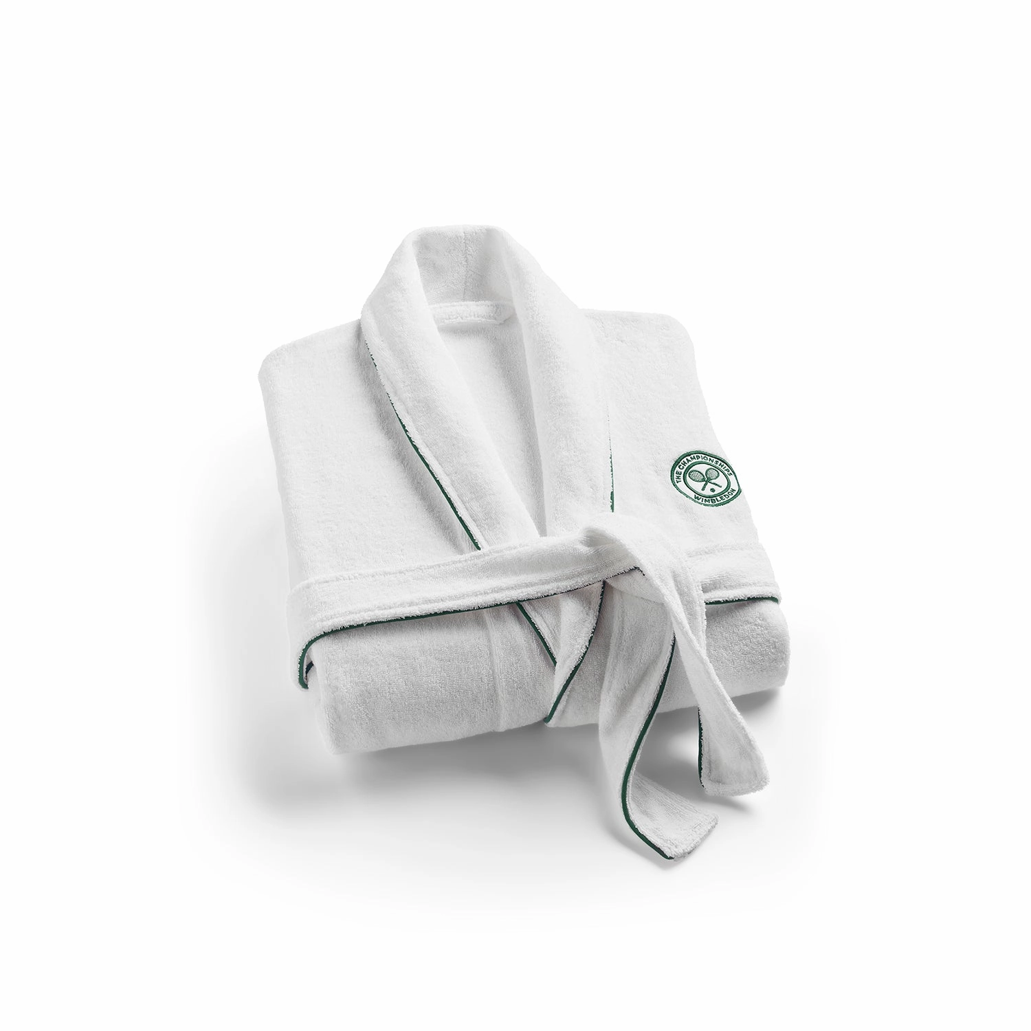 Christy Wimbledon Baseline Robe in Green, Medium