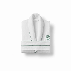 Christy Wimbledon Baseline Robe in Green, Medium bathroom essentials,bathroom accessories,bathroom set