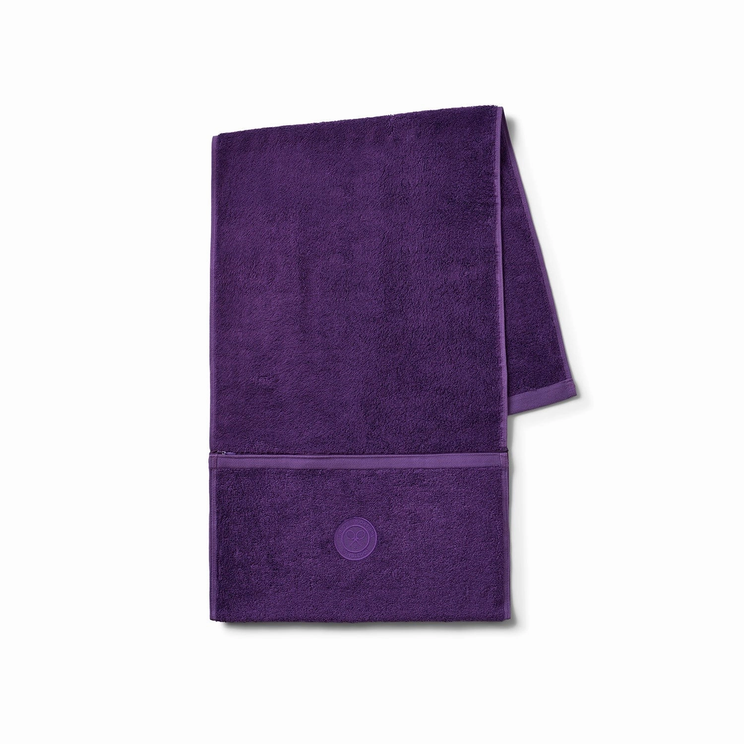 Christy Wimbledon Gym Towel in Purple, 40x120cm