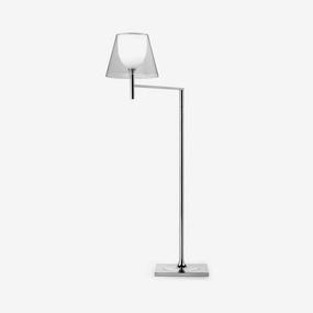 Chrome Prism Bending Floor Light floor lamp,standing lamp,interior lighting