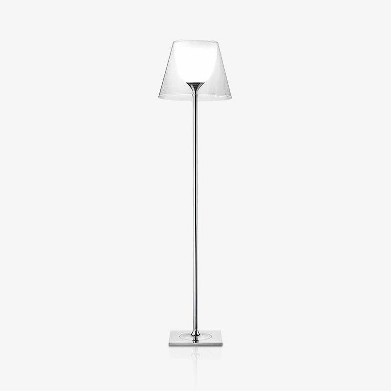 Chrome Prism Floor Lamp