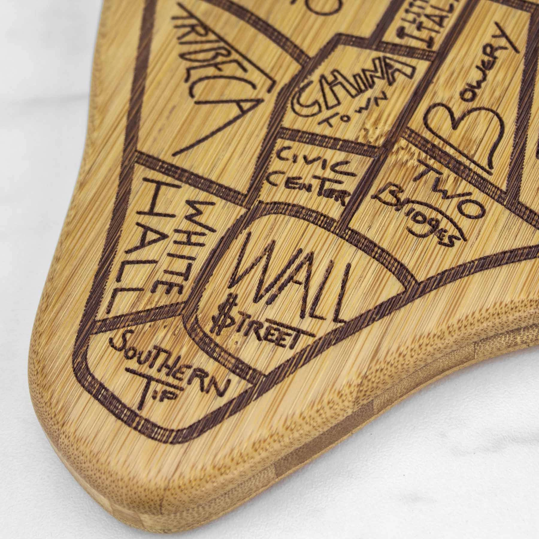 City Life Manhattan Cutting Board, 7-1/4" x 22"
