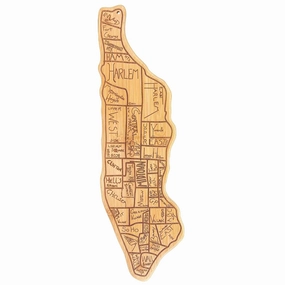 City Life Manhattan Cutting Board, 7-1/4" x 22" cutting board,chopping board,kitchen tools