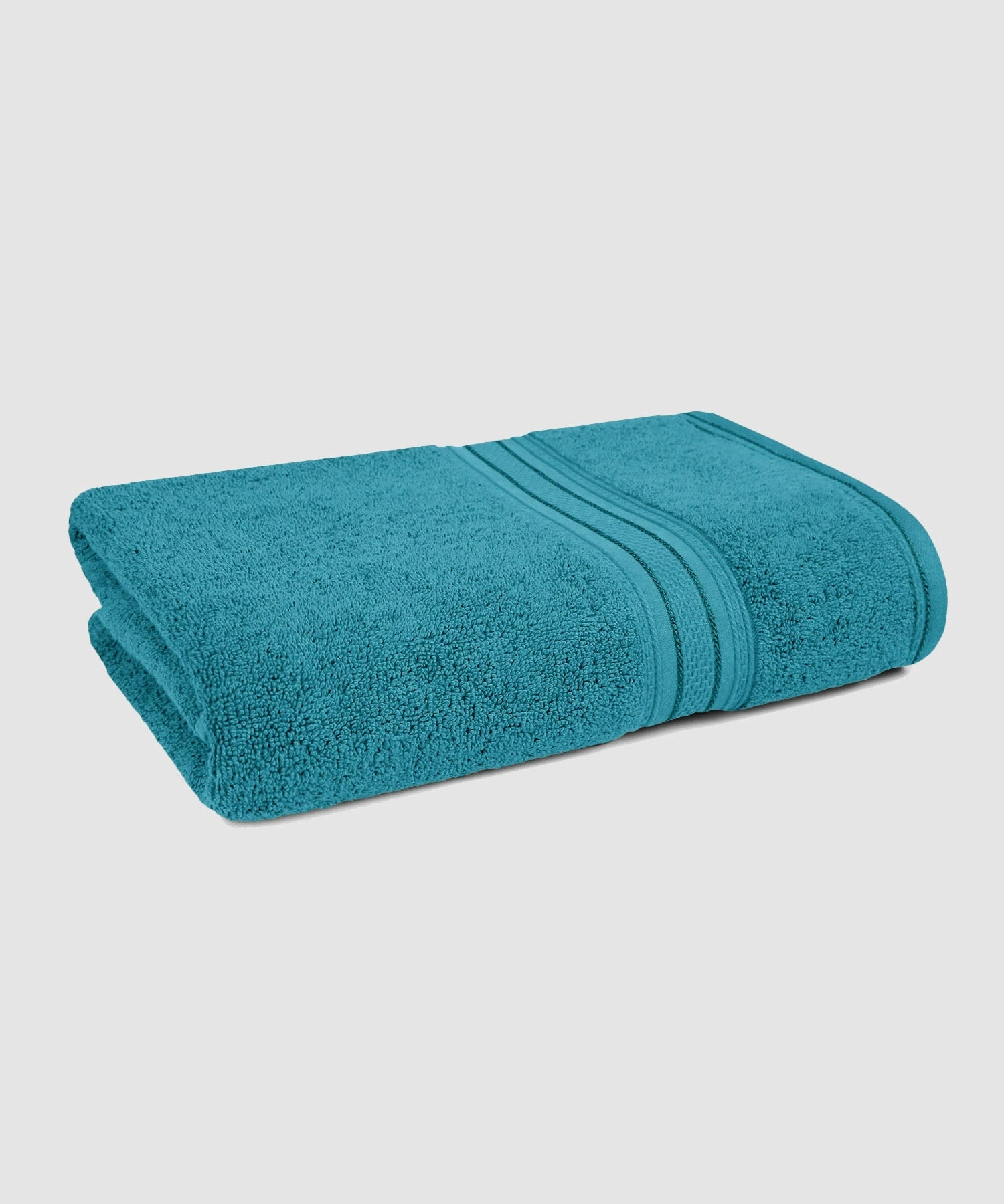 Classic 1Pc Bath Towel,525 Gsm, Durable,Super Soft , Peacock Blue