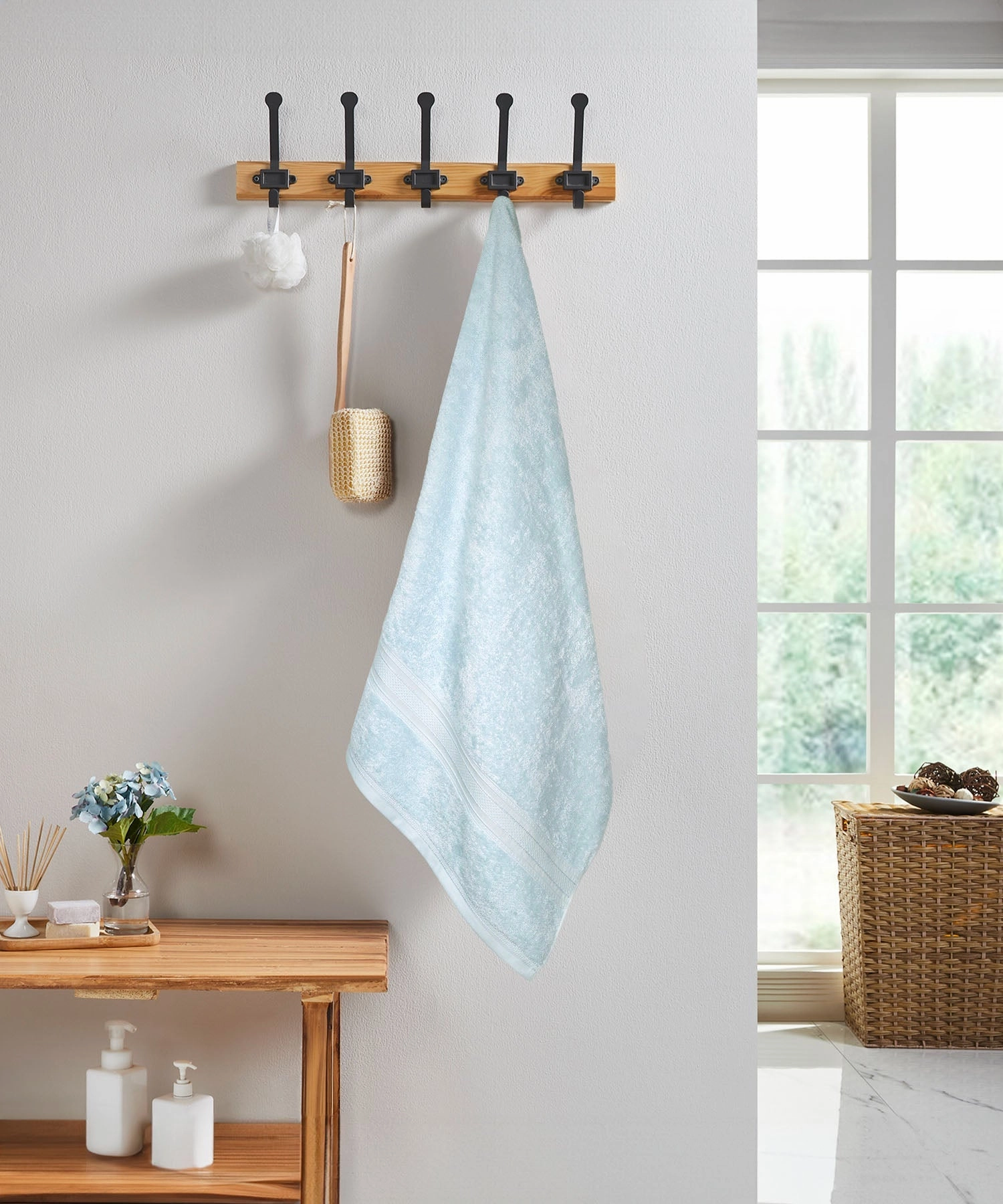 Classic 1Pc Bath Towel,525 Gsm, Durable,Super Soft , Pure Aqua bath towels,soft towels,bathroom textiles