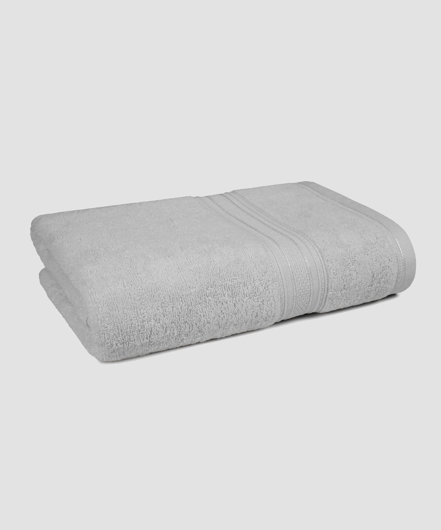 Classic 1Pc Bath Towel,525 Gsm, Durable,Super Soft , Real Steel