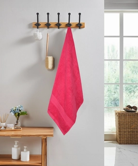 Classic 1Pc Bath Towel,525 Gsm, Durable,Super Soft , Virtual Pink bath towels,soft towels,bathroom textiles