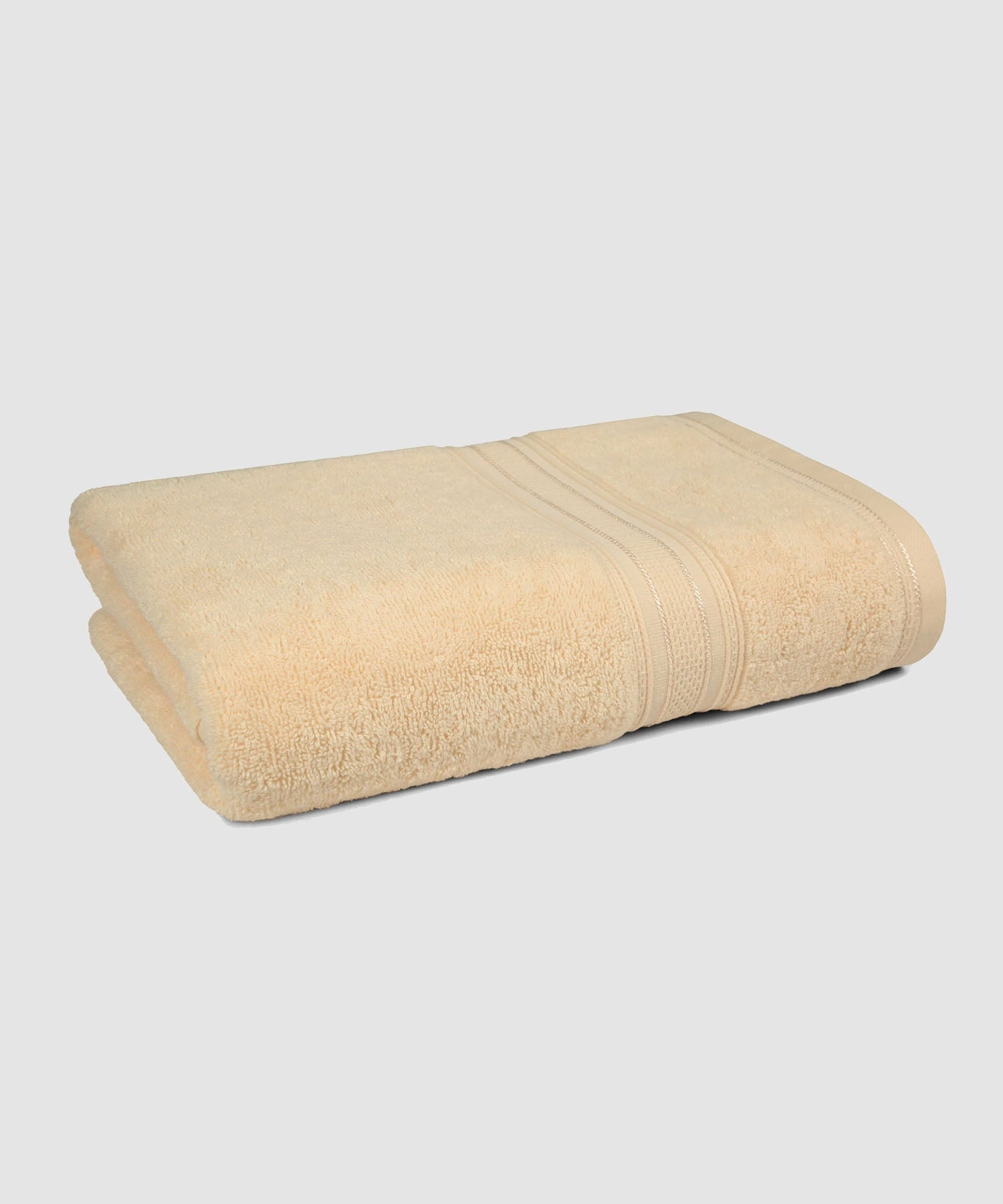 Classic 1Pc Large Bath Towel,525 Gsm, Durable,Super Soft , Bleached Sand