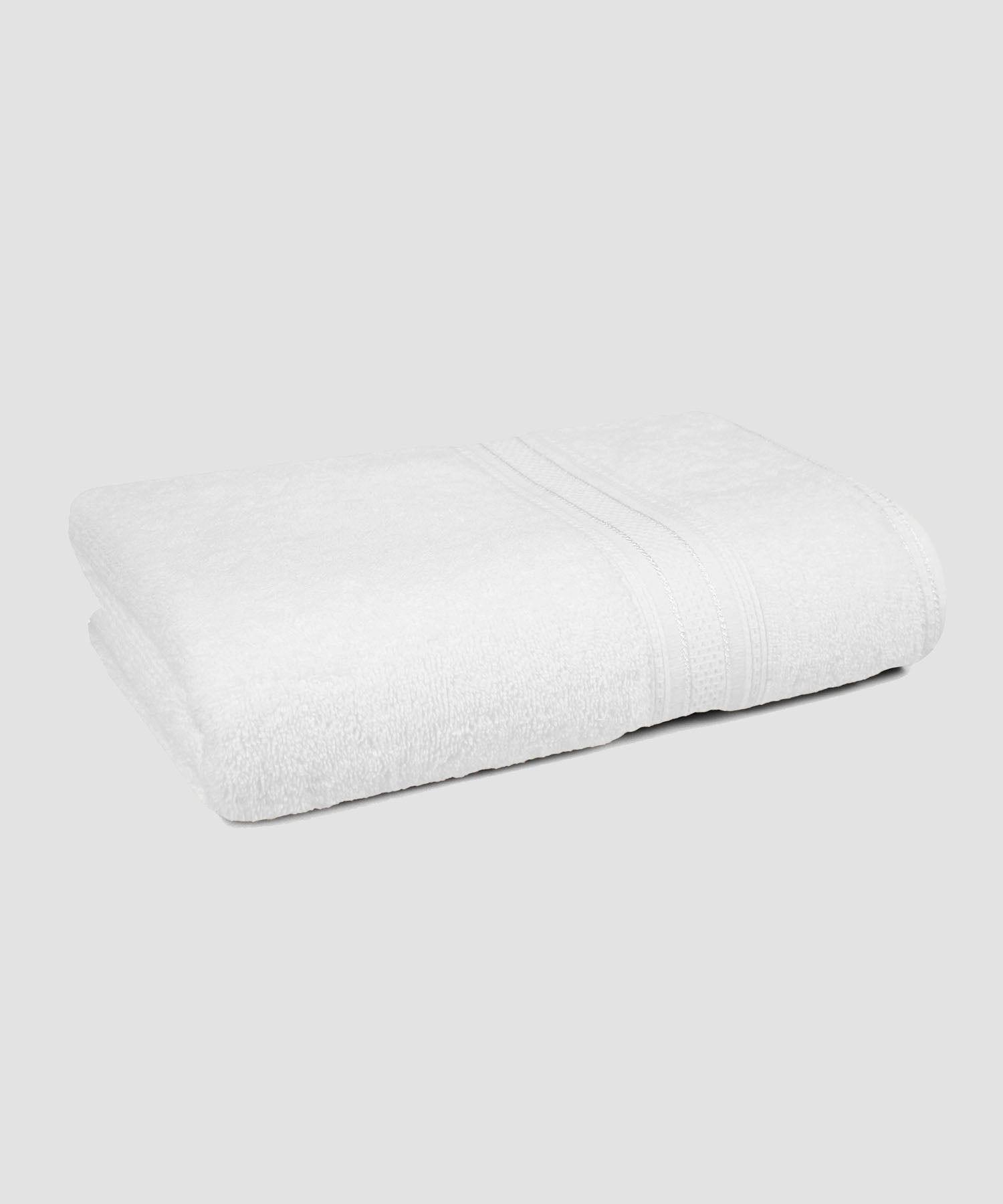 Classic 1Pc Large Bath Towel,525 Gsm, Durable,Super Soft , Dream White