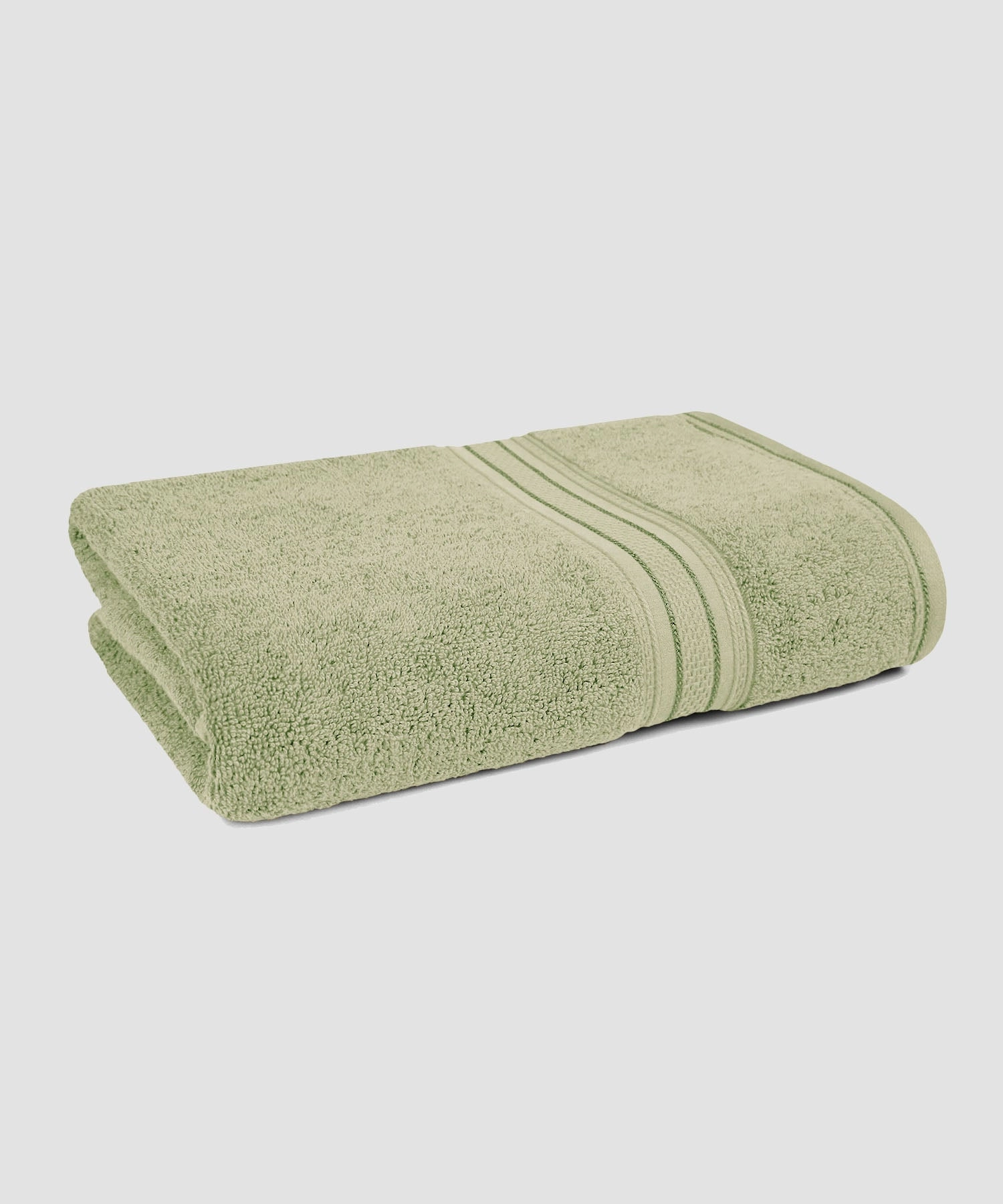 Classic 1Pc Large Bath Towel,525 Gsm, Durable,Super Soft , Nature Green