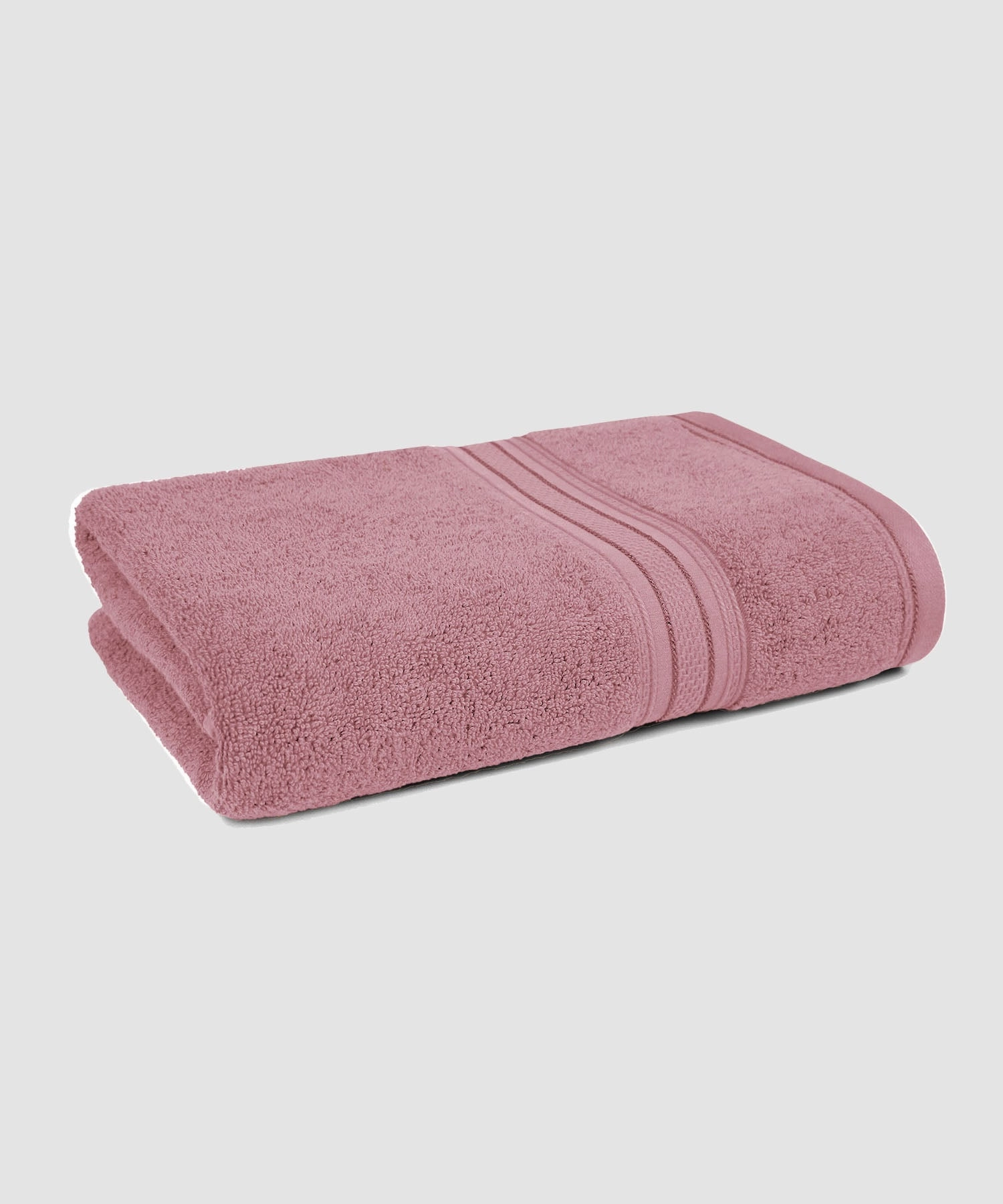 Classic 1Pc Large Bath Towel,525 Gsm, Durable,Super Soft , Soft Berry