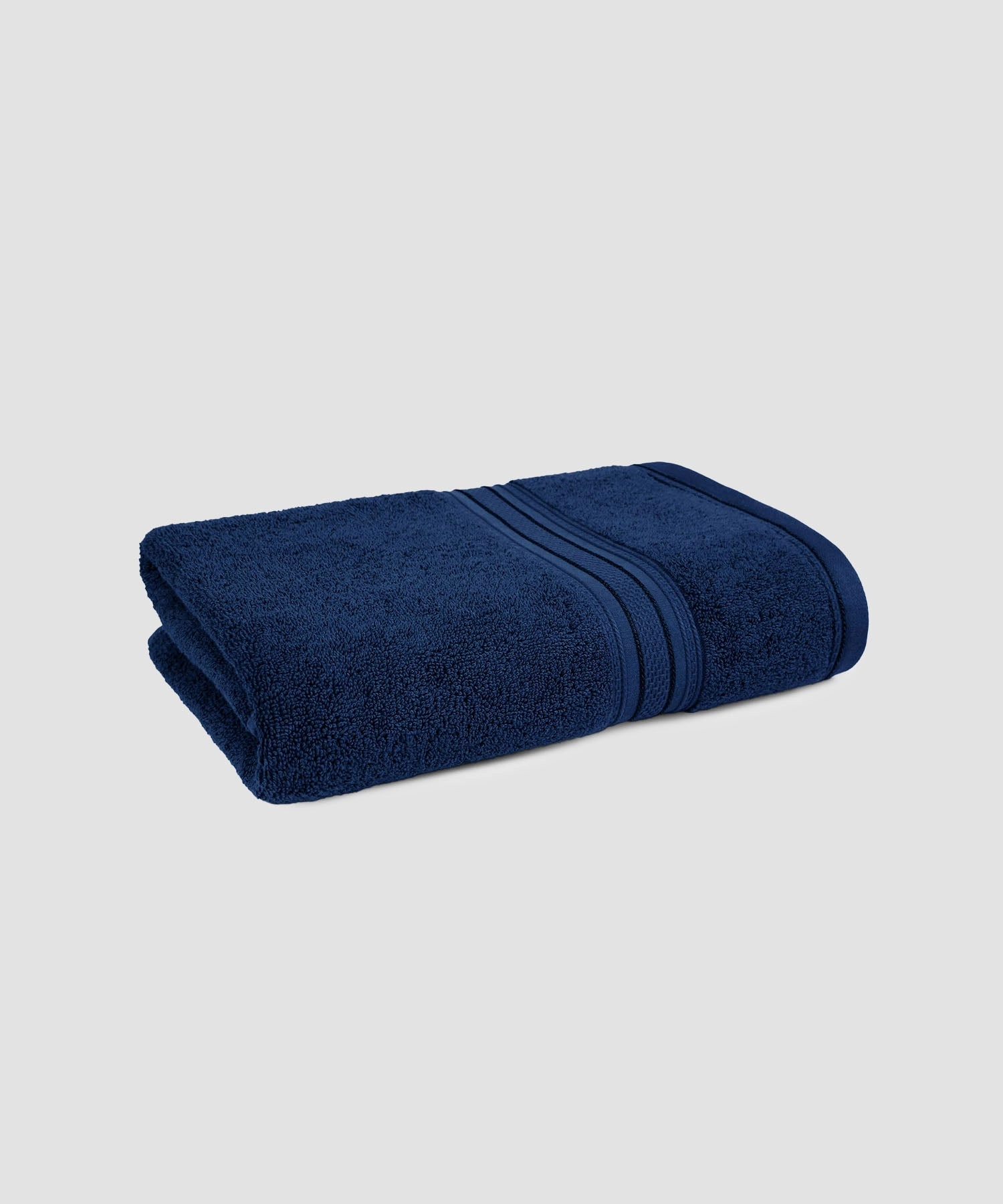 Classic 1Pc Small Bath Towel,525 Gsm, Durable,Super Soft , Medieval Blue
