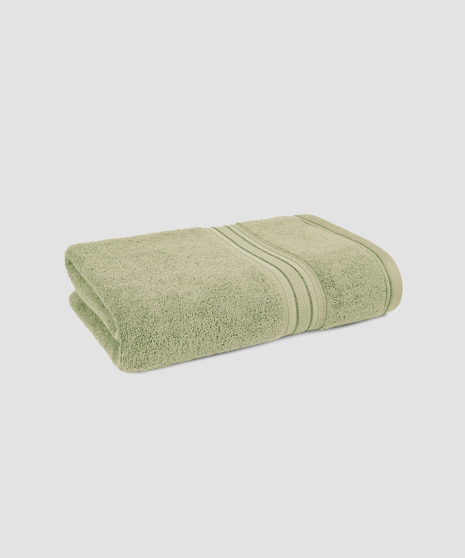 Classic 1Pc Small Bath Towel,525 Gsm, Durable,Super Soft , Nature Green