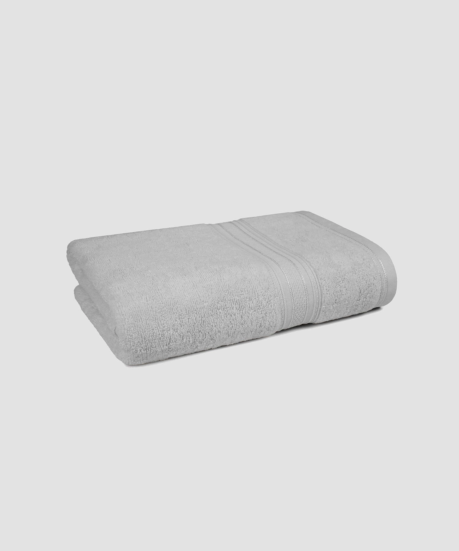 Classic 1Pc Small Bath Towel,525 Gsm, Durable,Super Soft , Real Steel