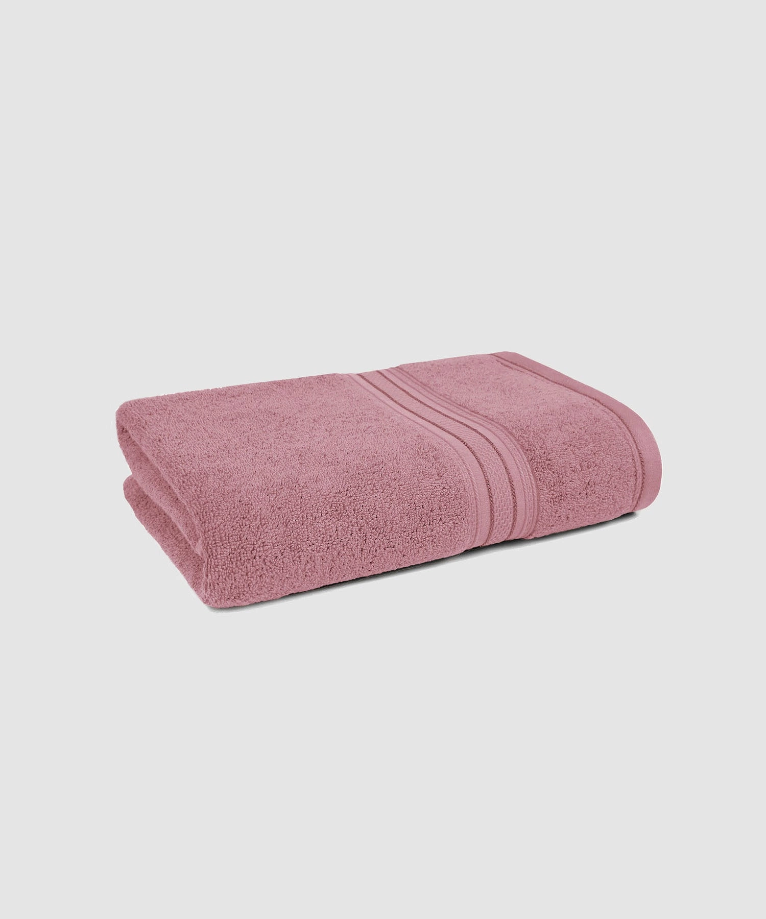 Classic 1Pc Small Bath Towel,525 Gsm, Durable,Super Soft , Soft Berry