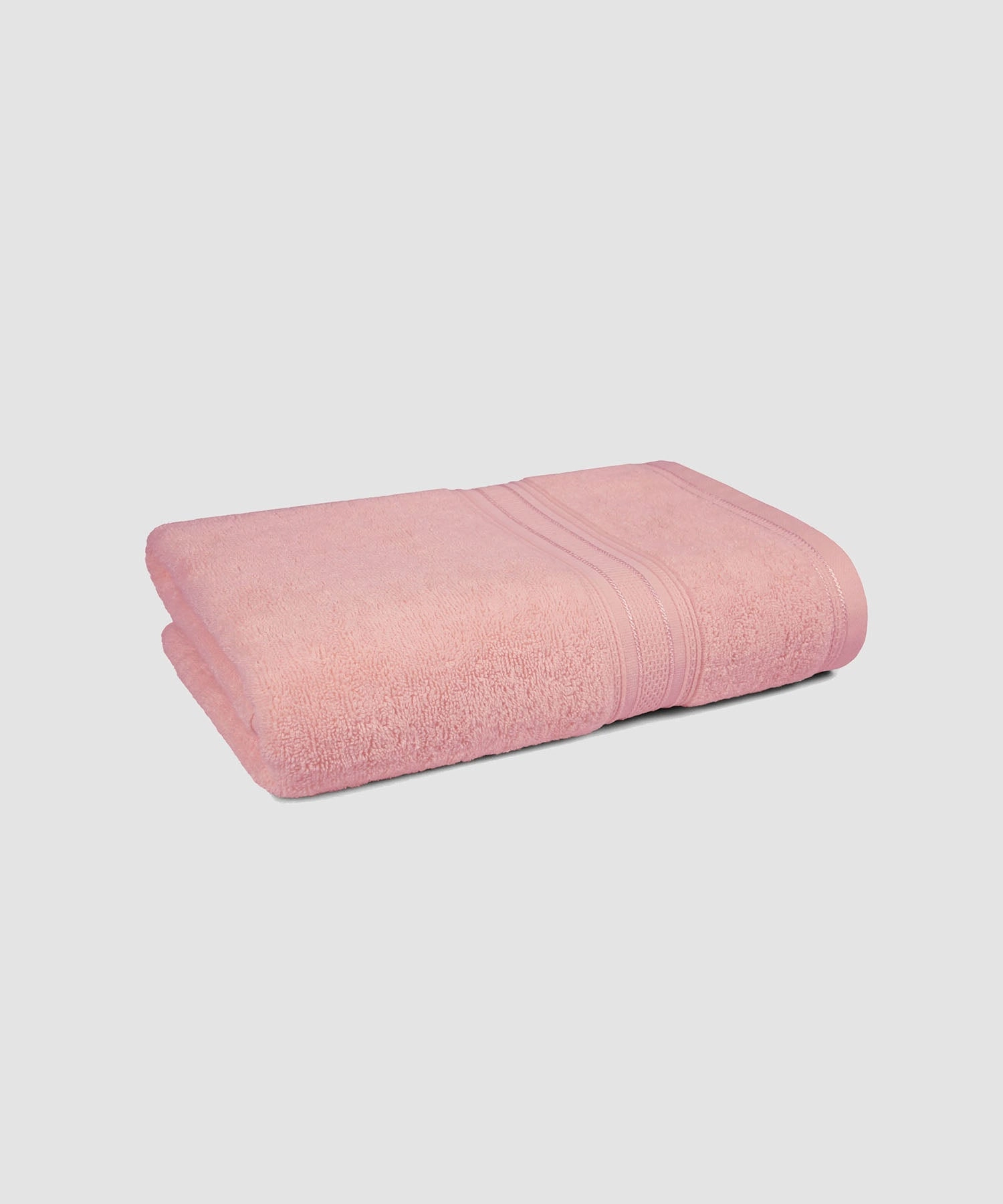 Classic 1Pc Small Bath Towel,525 Gsm, Durable,Super Soft , Victorian Pink