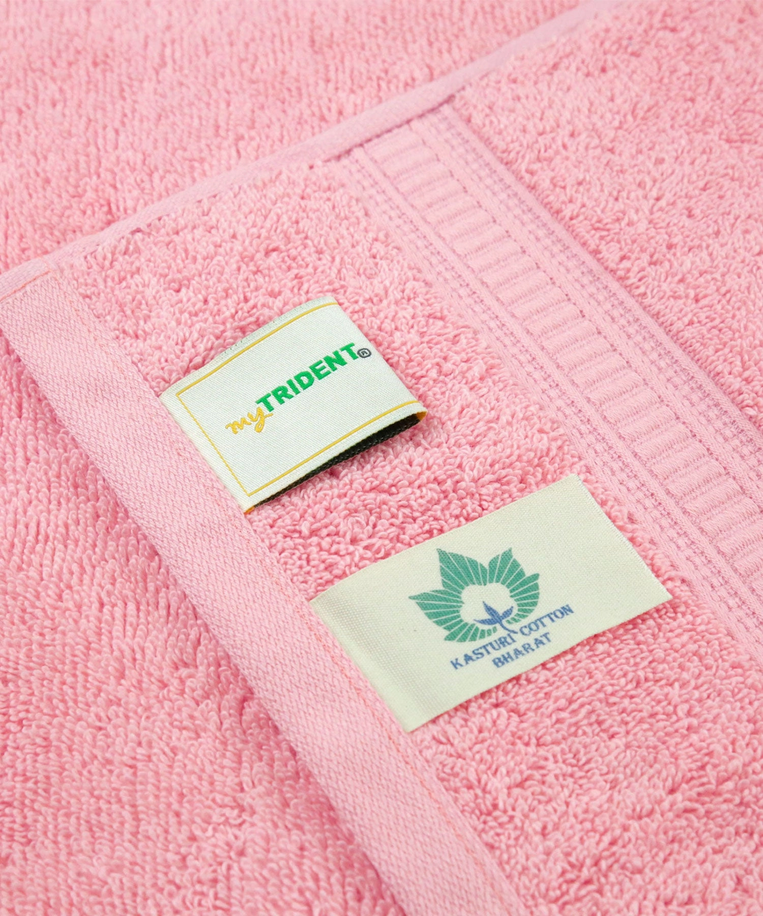 Classic Kasturi 4pc Towel Set, 100% cotton,509 GSM, Victorian Pink