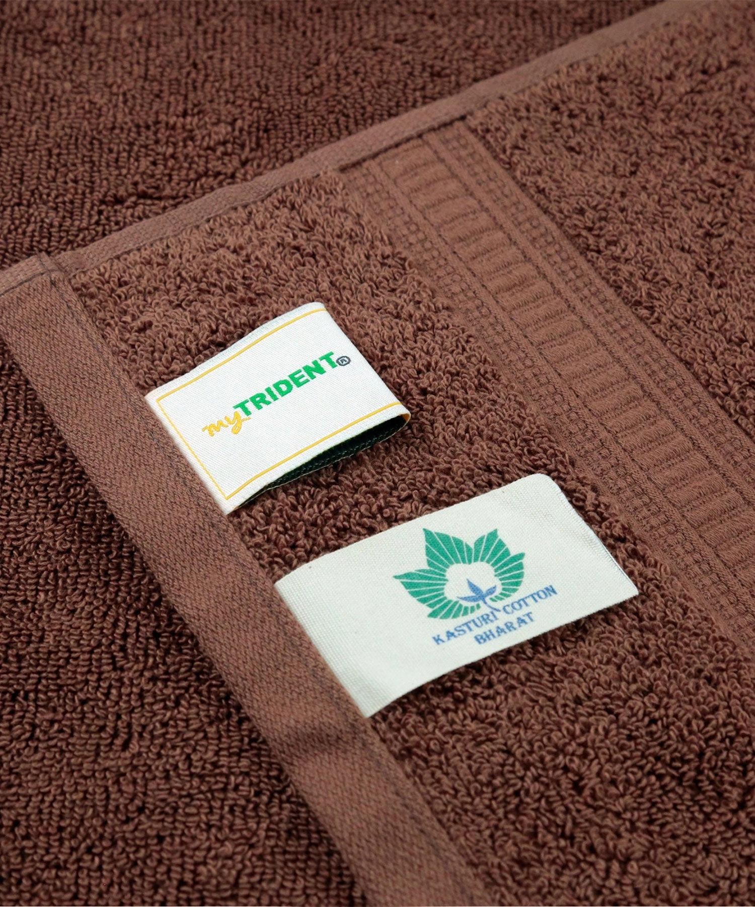 Classic Kasturi 4pc Towel Set, 100% cotton, 509 GSM, Willow wood