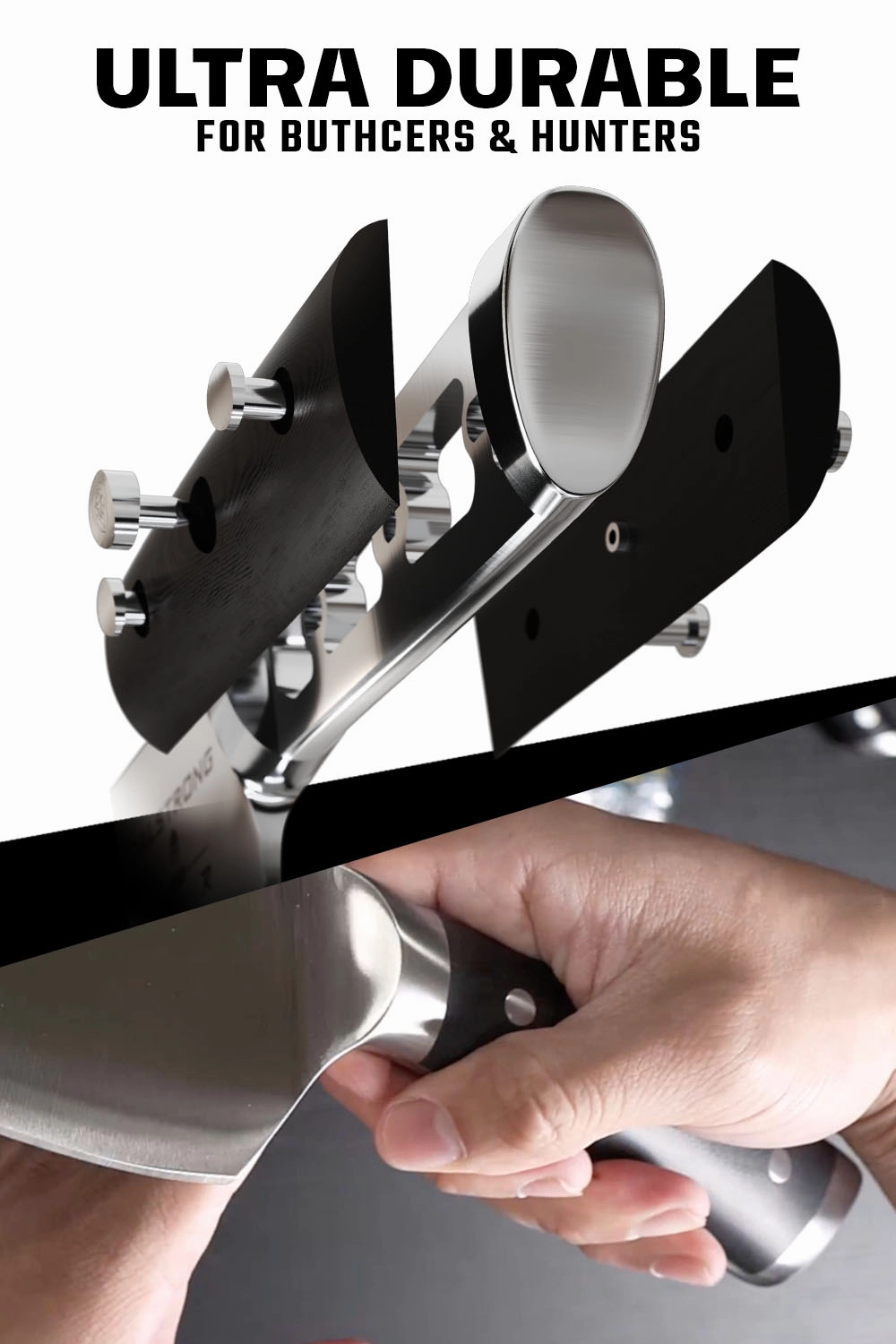 Cleaver & Butcher Knife 12.5" | Devastator | Gladiator Series | NSF Certified | Dalstrong 