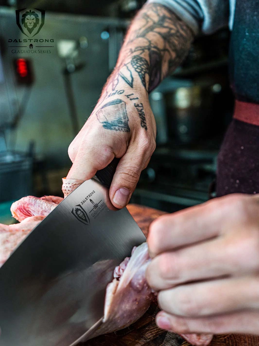 Cleaver Knife 10" | The Bestiarius | Gladiator Series ELITE | NSF Certified | Dalstrong 