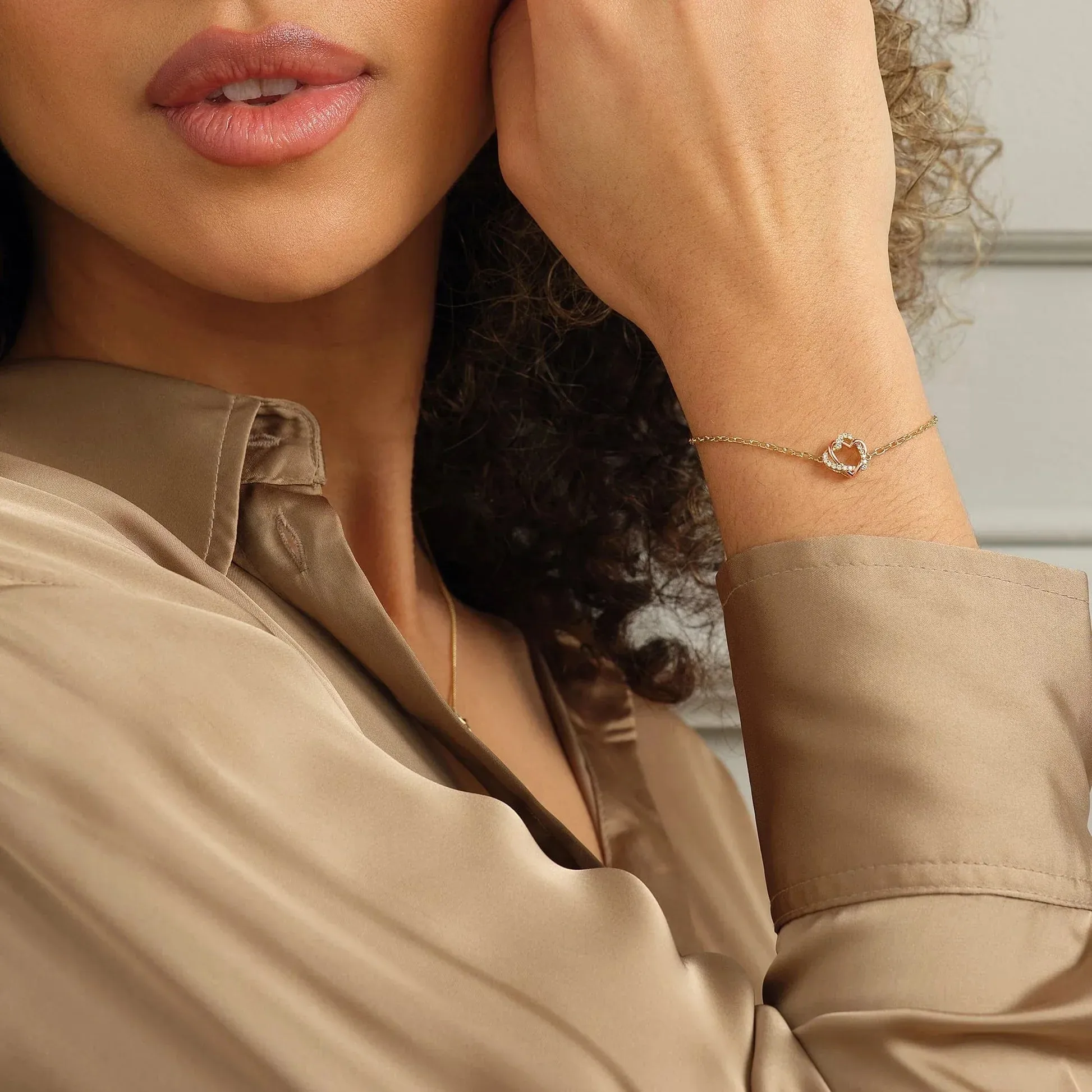 Clogau Jewellery Clogau Always in My Heart 18ct Gold Diamond Bracelet