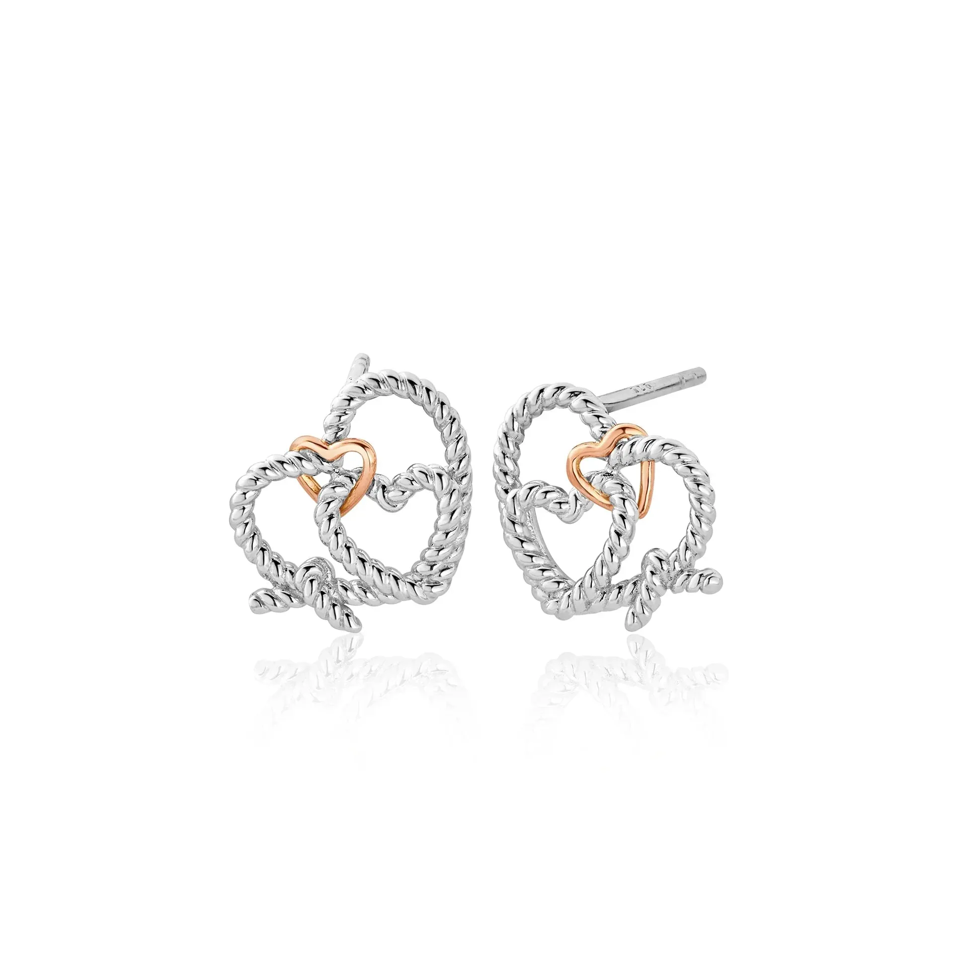 Clogau Jewellery Clogau Bound Forever Sterling Silver Stud Earrings