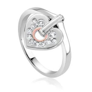 Clogau Jewellery Clogau Cariad Sparkle Sterling Silver Ring D