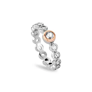 Clogau Jewellery Clogau Celebration Silver Tennis Ring
