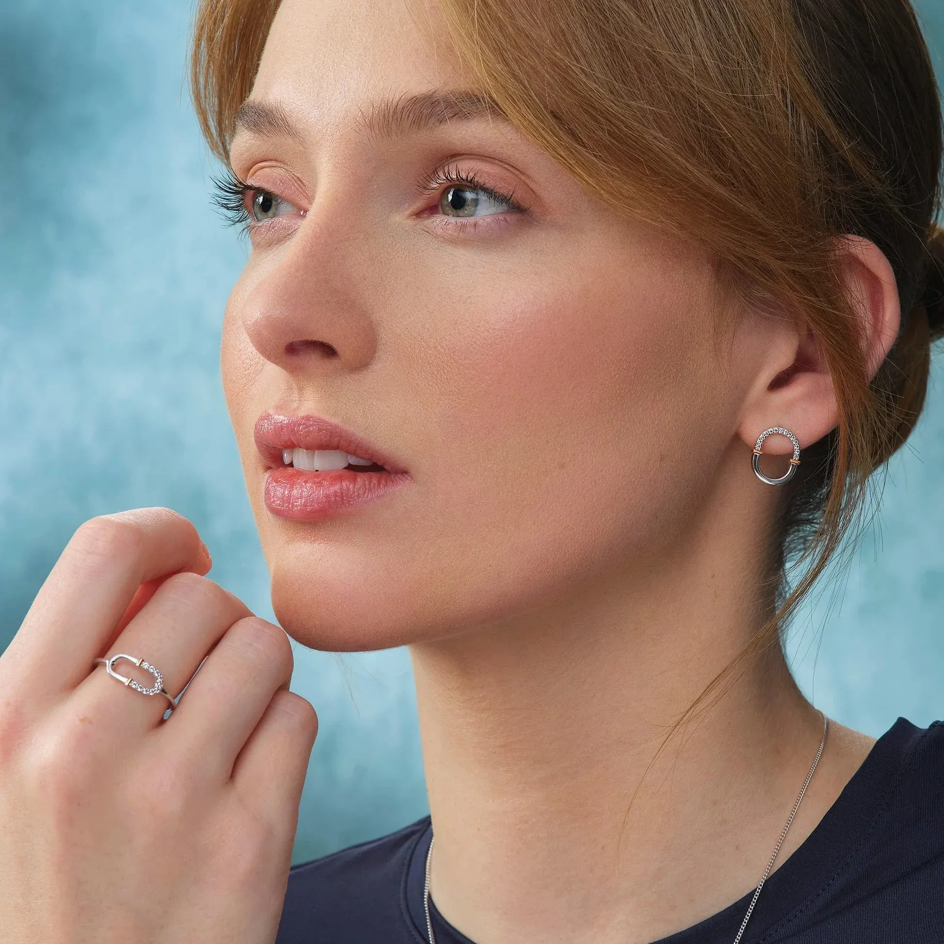 Clogau Jewellery Clogau Connection Sterling Silver Stud Earrings