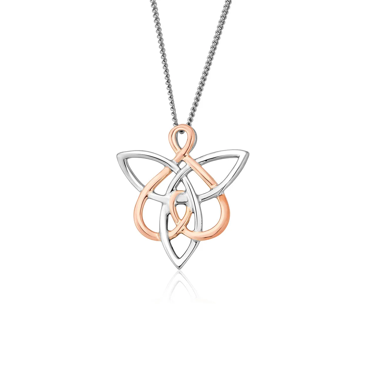Clogau Jewellery Clogau Fairies of the Mine White Topaz Sterling Silver Pendant Necklace