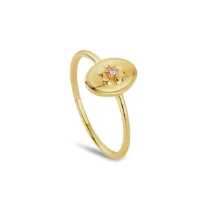 Clogau Jewellery Clogau Forget Me Not Gold and Diamond Ring