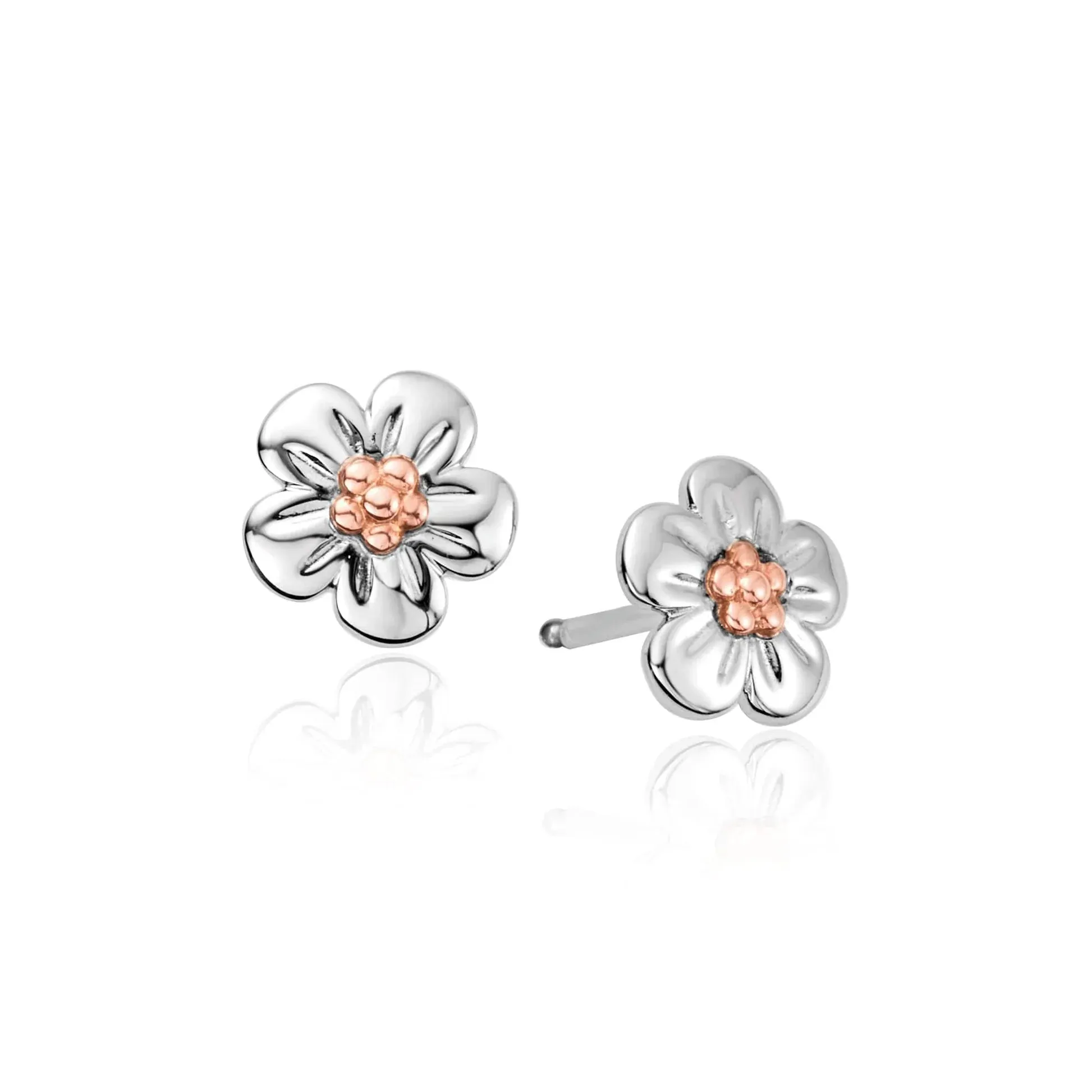 Clogau Jewellery Clogau Forget Me Not Sterling Silver Earrings