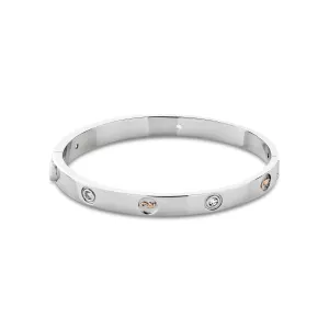 Clogau Jewellery Clogau Insignia Sterling Silver Bangle with Topaz