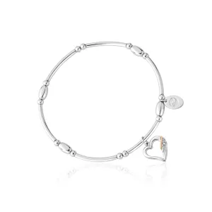 Clogau Jewellery Clogau Past Present Future Heart Sterling Silver Affinity Bracelet
