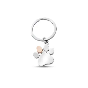 Clogau Jewellery Clogau Paw Prints Keyring