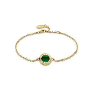 Clogau Jewellery Clogau Reflections of Padarn Gold and Malachite Bracelet