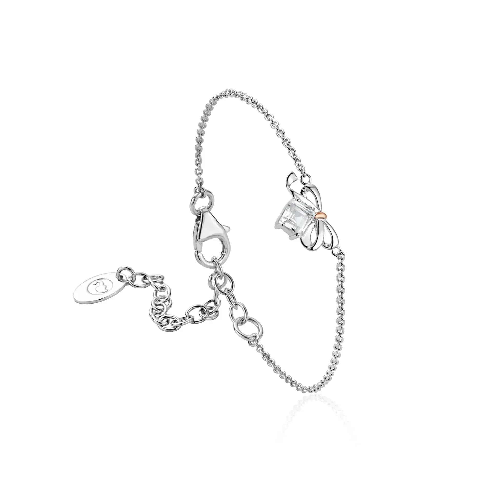 Clogau Jewellery Clogau Sterling Silver Christmas Bow Bracelet