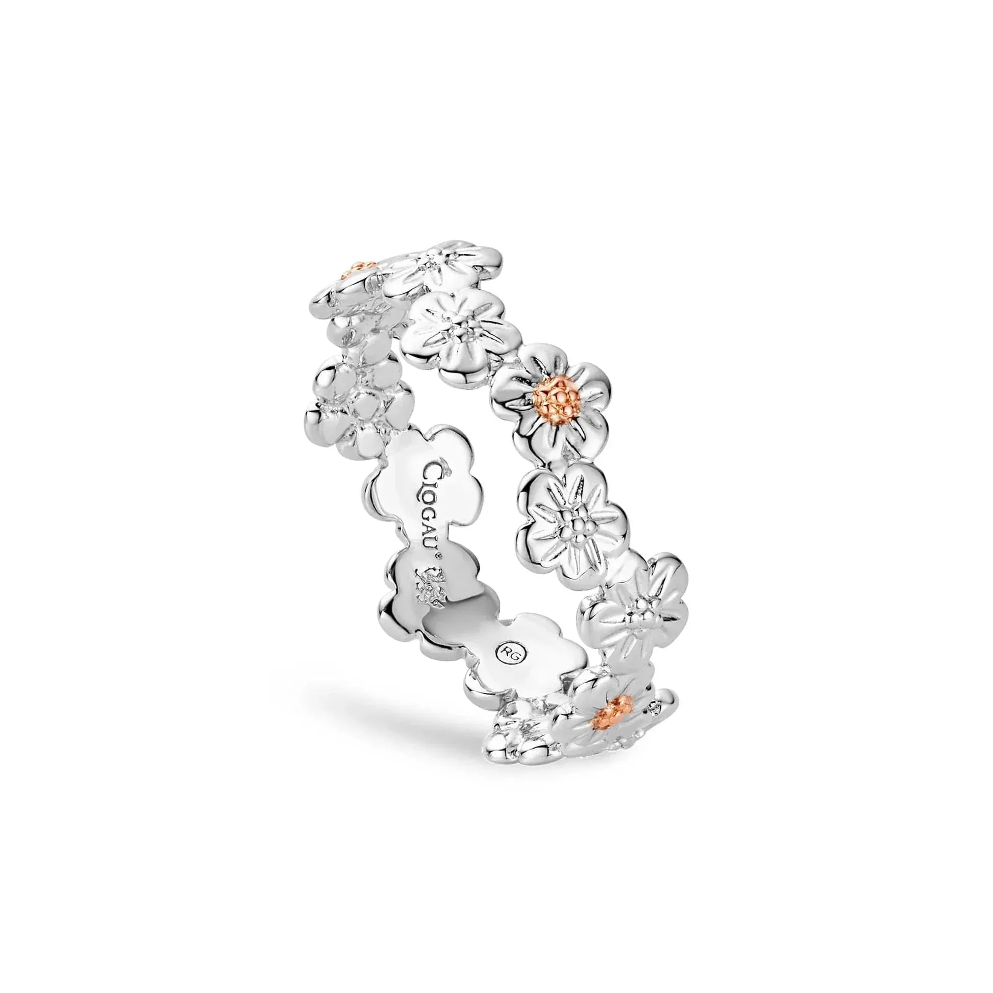 Clogau Jewellery Clogau Sterling Silver Forget Me Not Ring