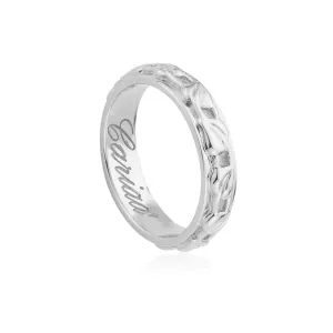 Clogau Jewellery Clogau Tree of Life 9ct White Gold 5mm Wedding Ring D