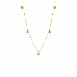 Clogau Jewellery Clogau Tree of Life Insignia 9ct Yellow Gold Drop Necklace