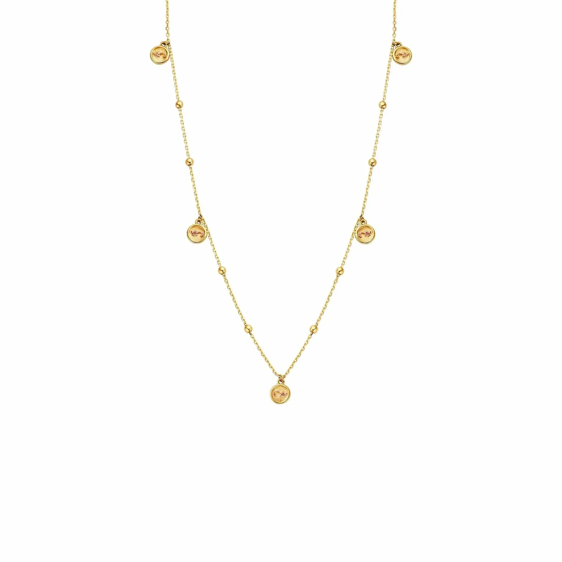 Clogau Jewellery Clogau Tree of Life Insignia 9ct Yellow Gold Drop Necklace