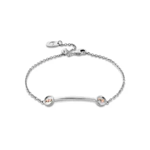 Clogau Jewellery Clogau Tree of Life Insignia Curve Silver Bracelet