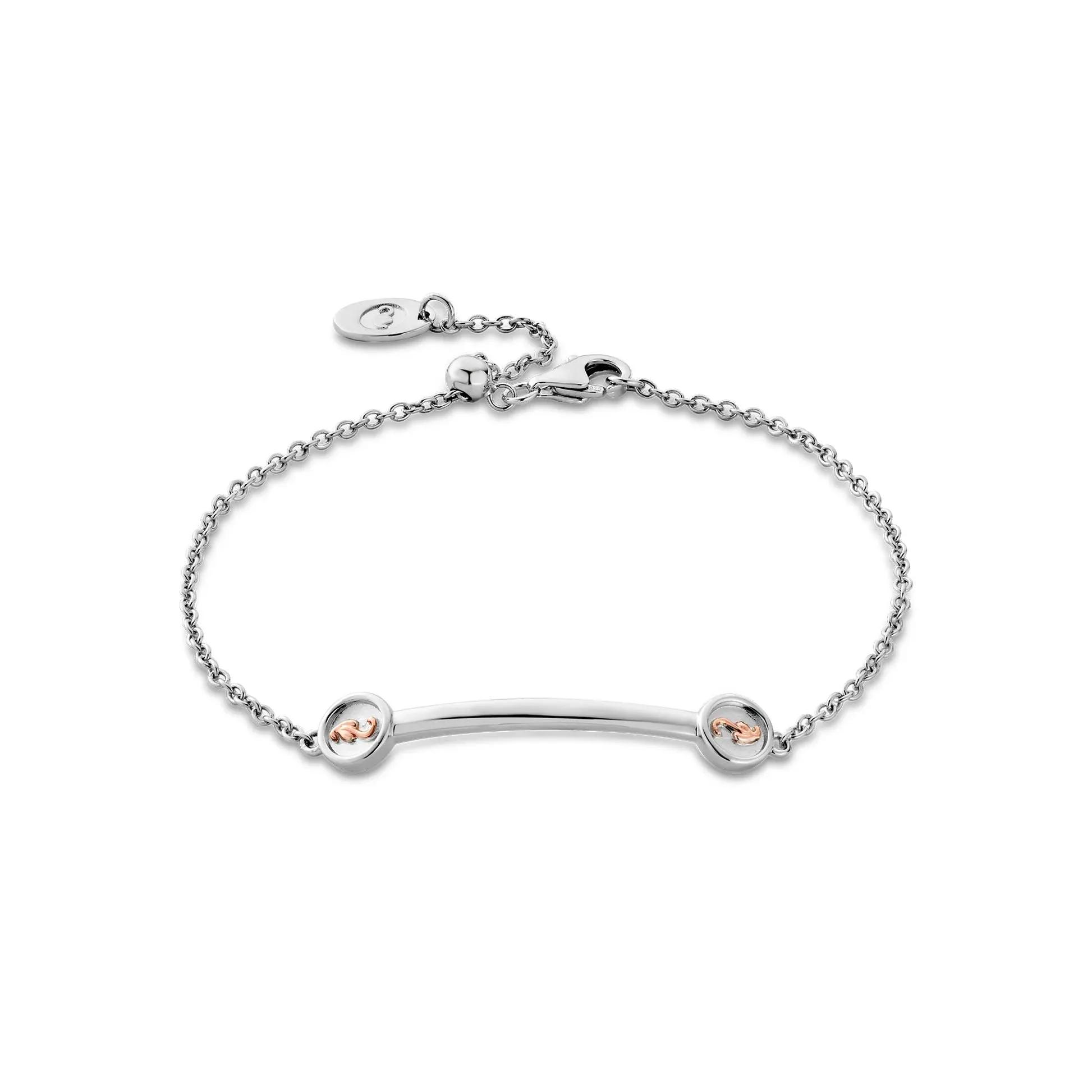 Clogau Jewellery Clogau Tree of Life Insignia Curve Silver Bracelet