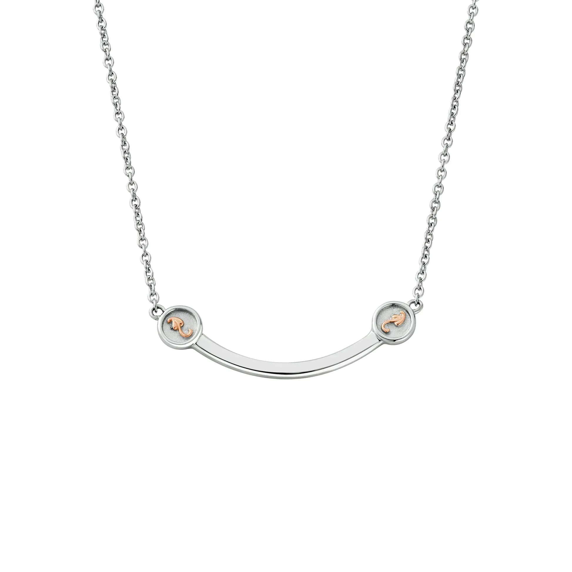 Clogau Jewellery Clogau Tree of Life Insignia Curve Silver Necklace
