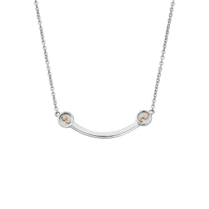 Clogau Jewellery Clogau Tree of Life Insignia Curve Silver Necklace