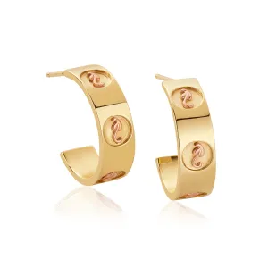 Clogau Jewellery Clogau Tree of Life Insignia Hoop Earrings